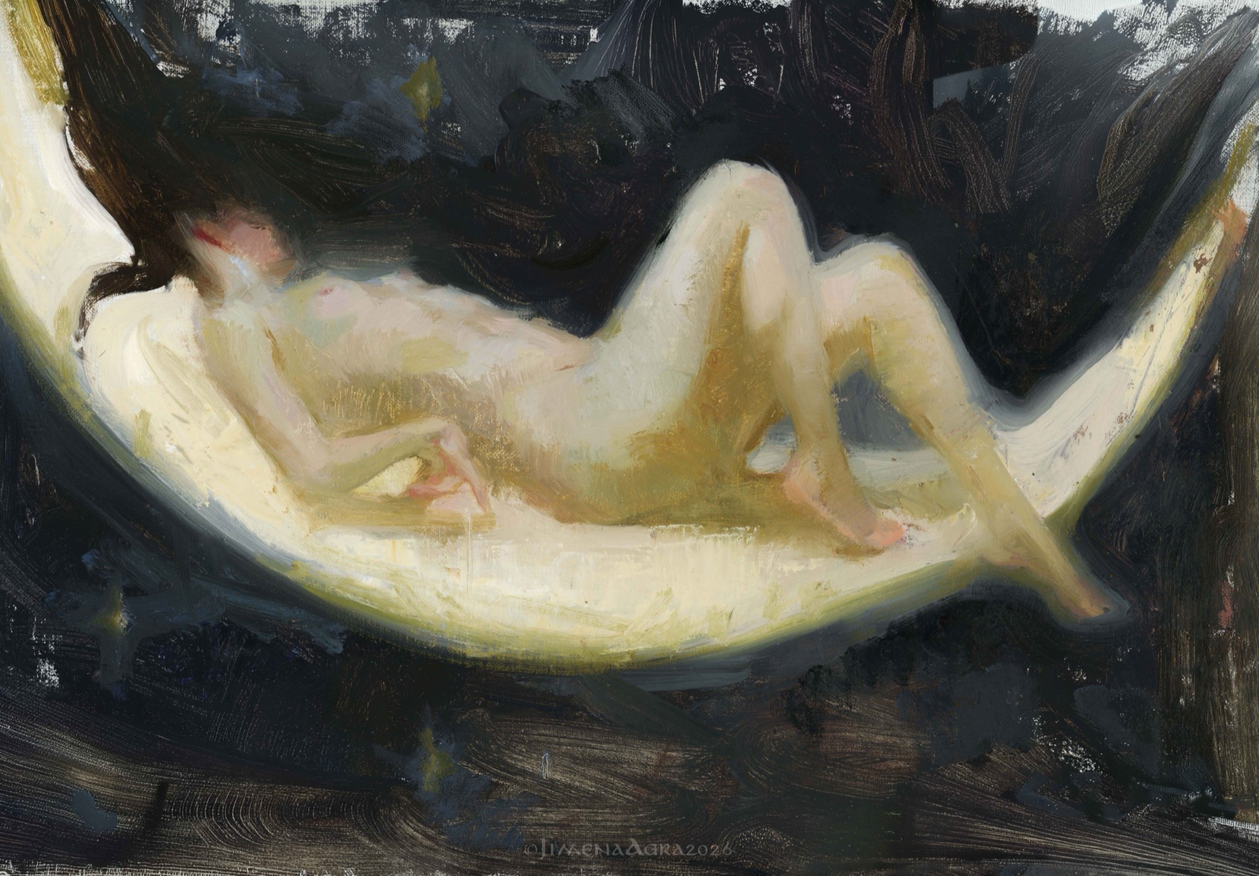 A Nap on the Moon